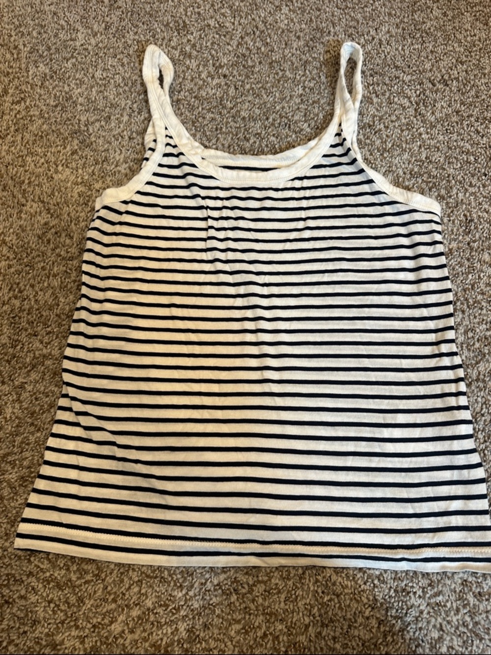 J. Crew size medium striped tank top